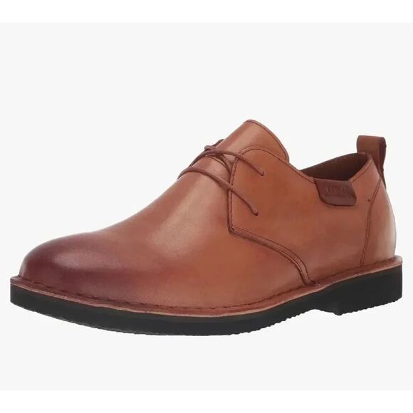 Propet tan Finn plain toe Oxford shoes men's Size 10.5 XX wide - Picture 1 of 7